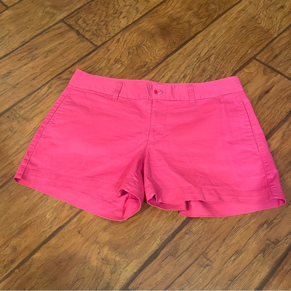 Khaki by Gap woman’s shorts size 4 TWO pairs pink & navy blue
